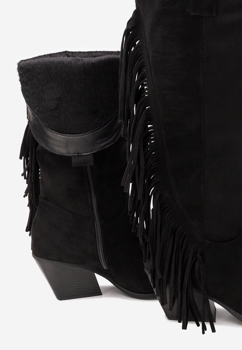 Каубойски ботуши Verlia черен