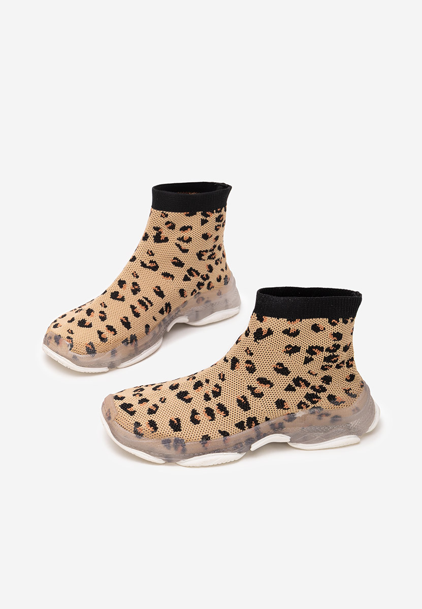 Маратонки за момичета Denoa бежов