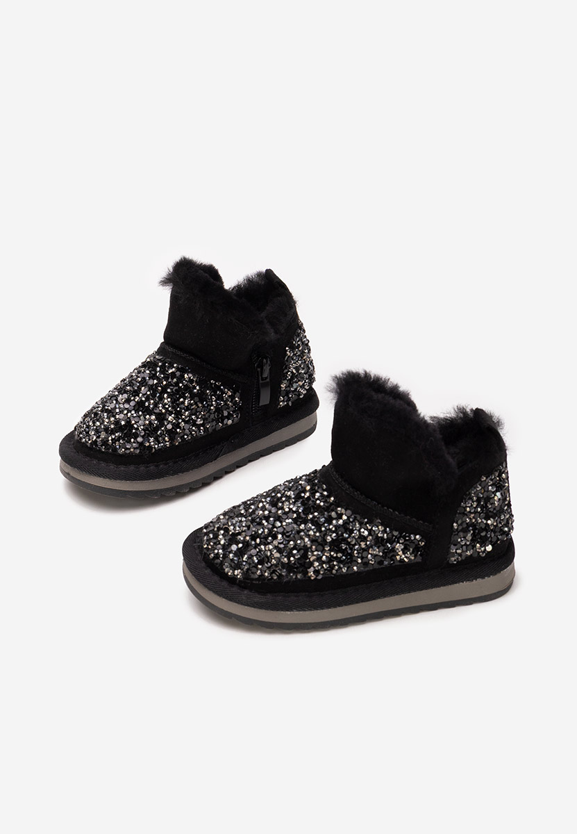 Ботуши момичета Semida черен