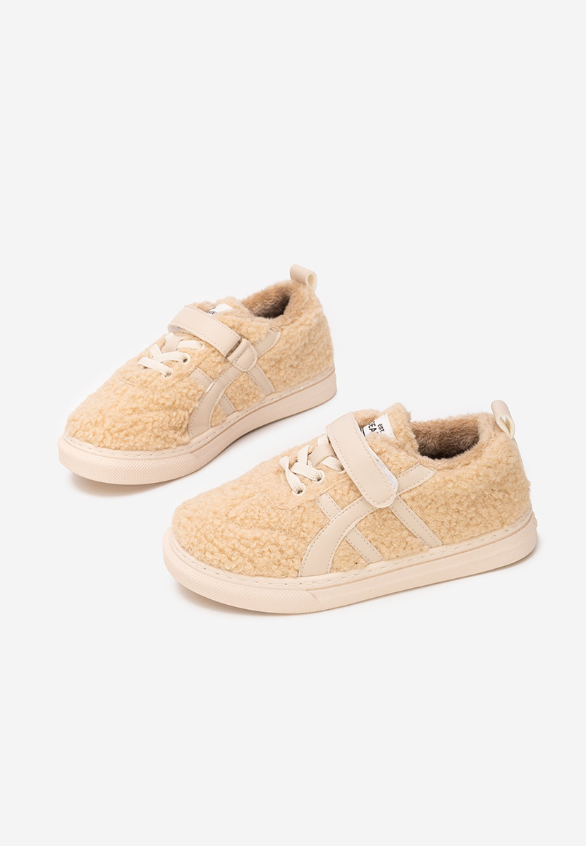 Маратонки за момичета Hulia бежов