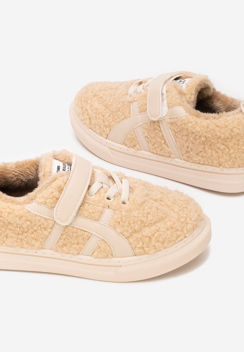 Маратонки за момичета Hulia бежов