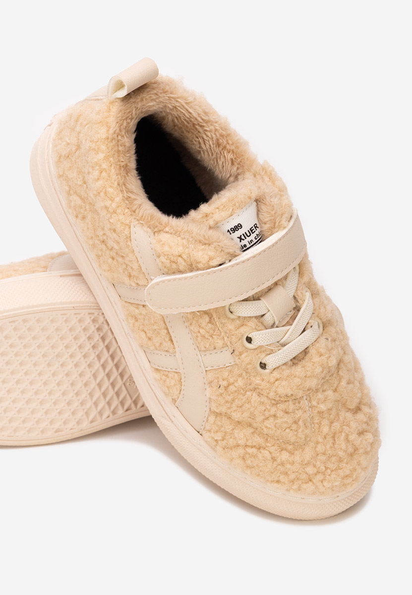 Маратонки за момичета Hulia бежов