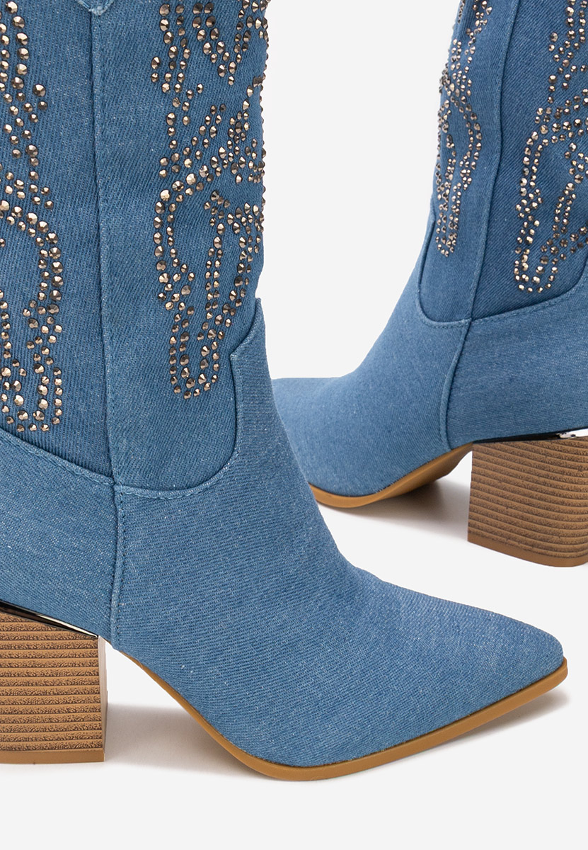 Каубойски ботуши Ysrana V2 деним