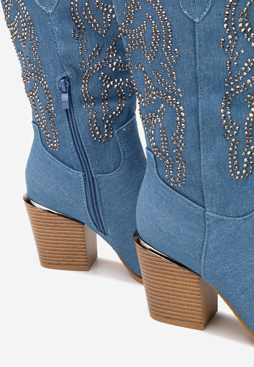 Каубойски ботуши Ysrana V2 деним