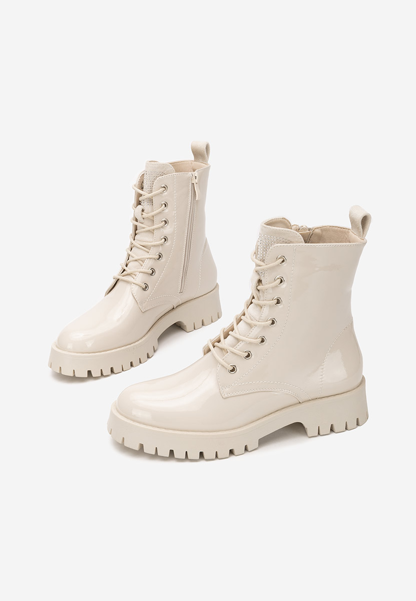 Дамски ботуши Claudine бежов