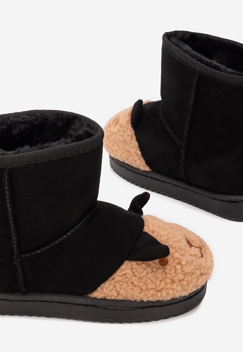 Детски Ботуши Woolf черен