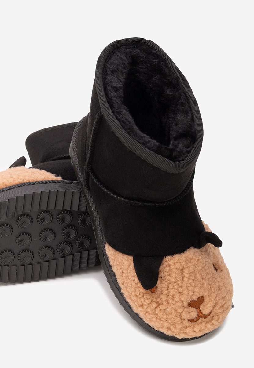Детски Ботуши Woolf черен