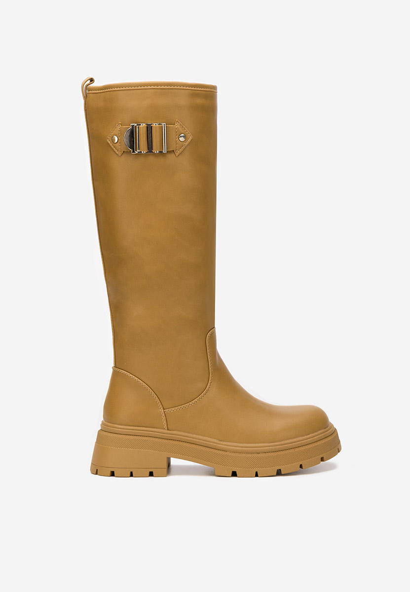 Висок чизми Artozza каки