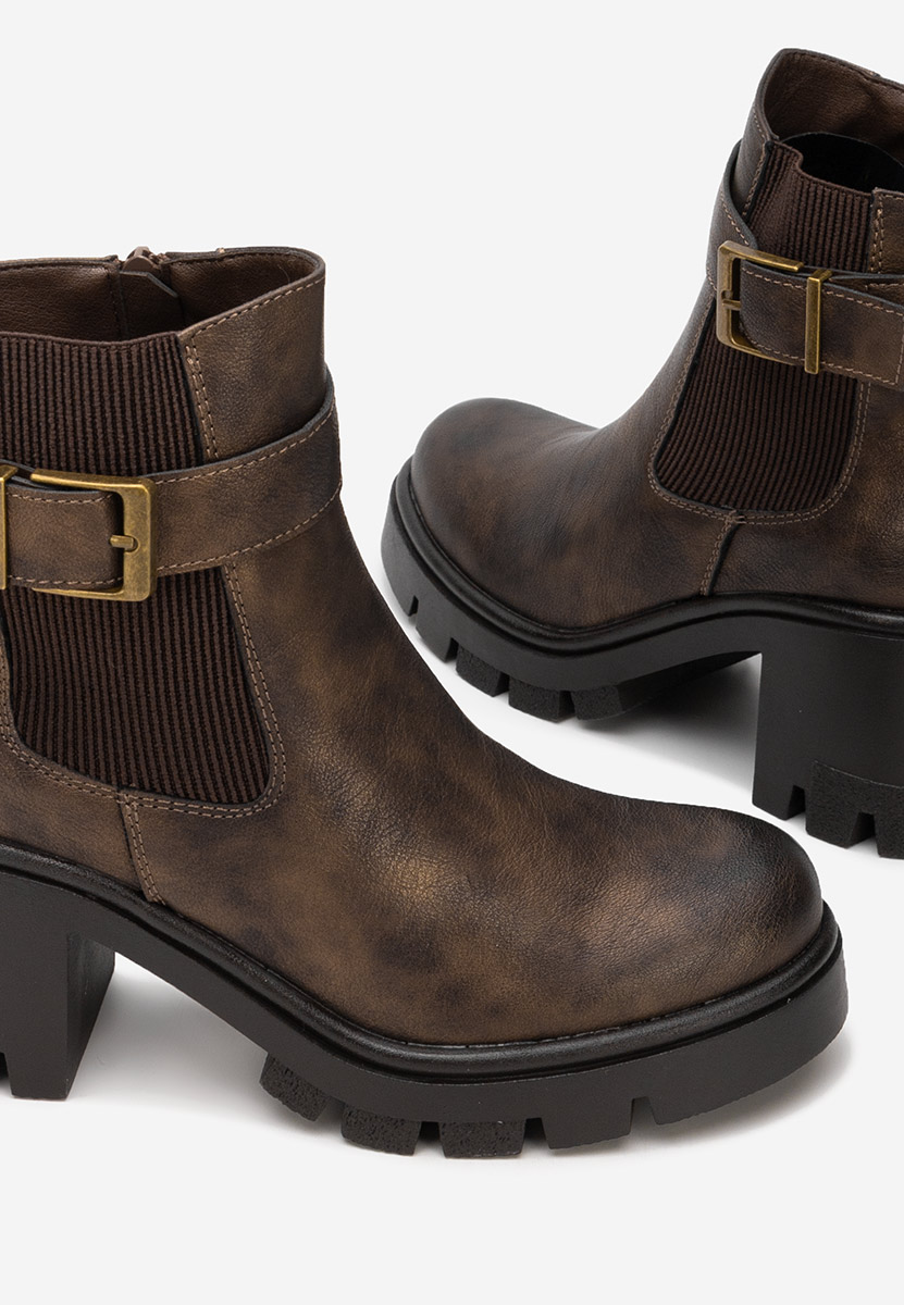 Дамски боти Rafira меден