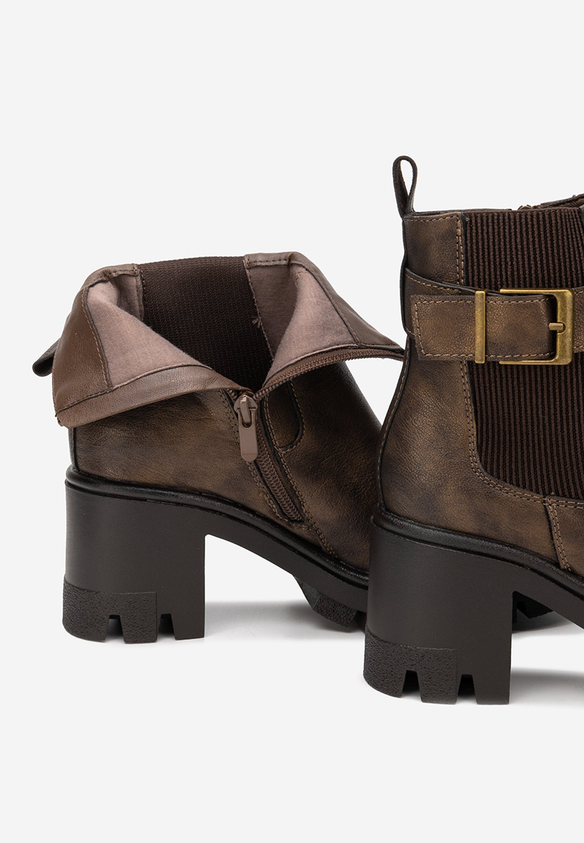 Дамски боти Rafira меден