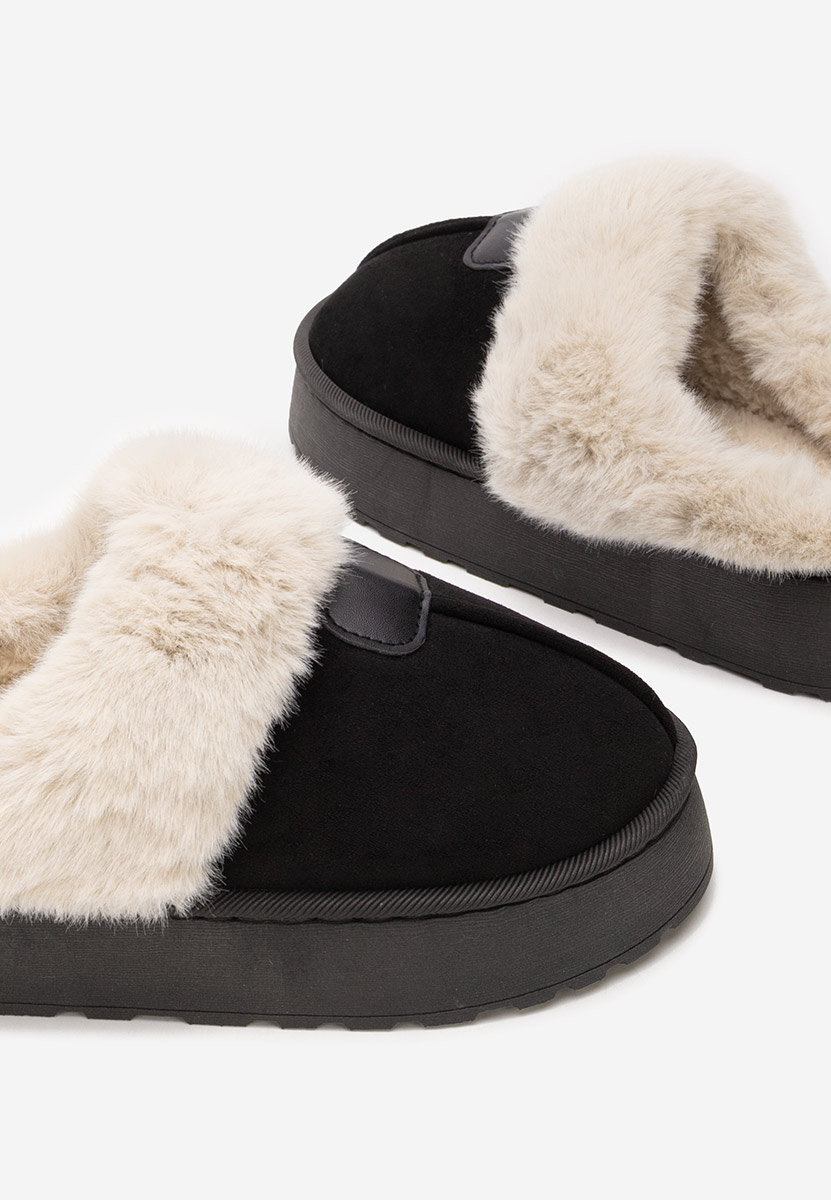 Дамско сабо Flufina черни