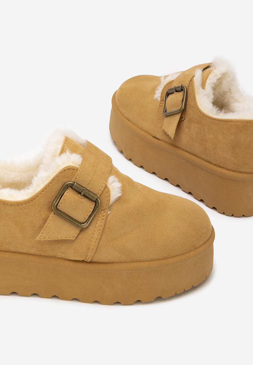 Зимни дамски Ботинки Suzie камел Зимни дамски Ботинки Suzie камел