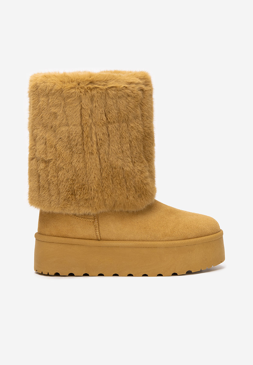 Зимни дамски ботуши Myria V2 камел