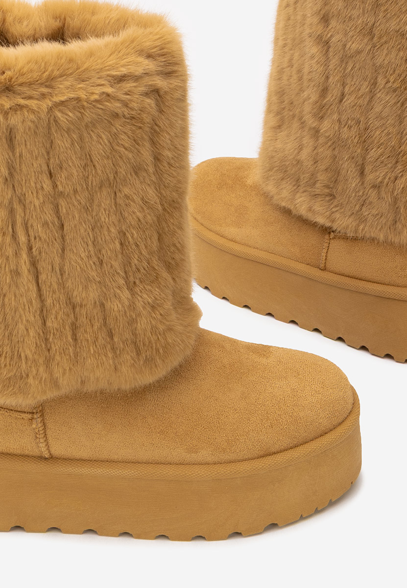 Зимни дамски ботуши Myria V2 камел