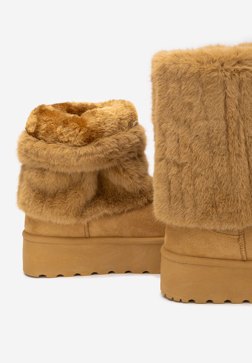 Зимни дамски ботуши Myria V2 камел