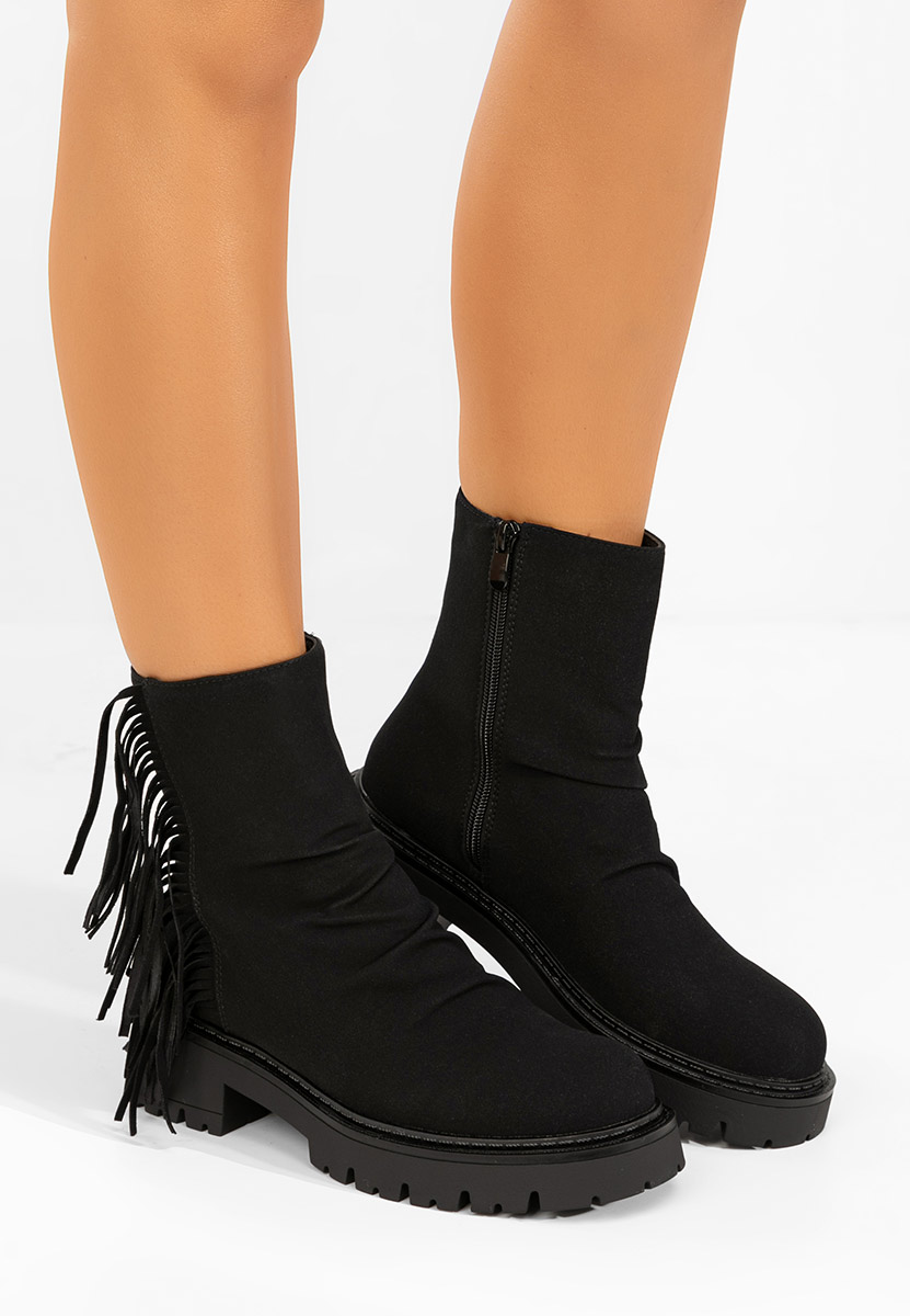 Дамски боти Sameria черен Дамски боти Sameria черен