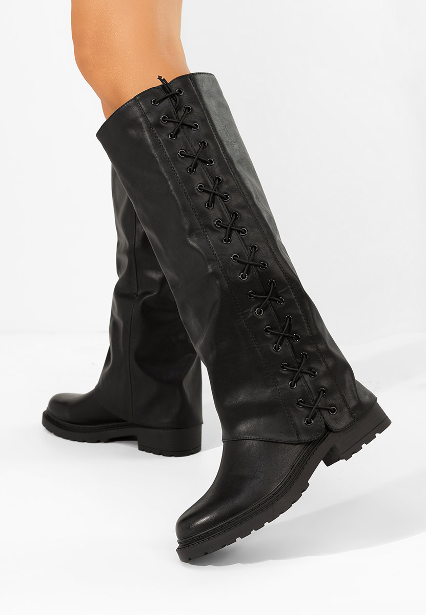 Дамски чизми Nadina черен