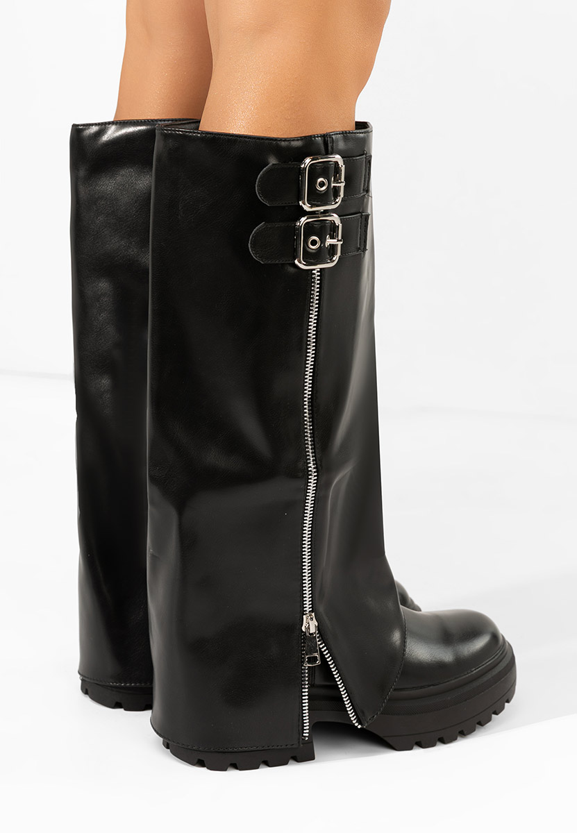 Дамски ботуши Jorena черен