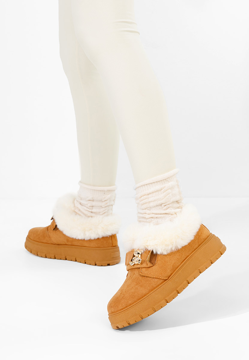 Дамско сабо Amilce камел