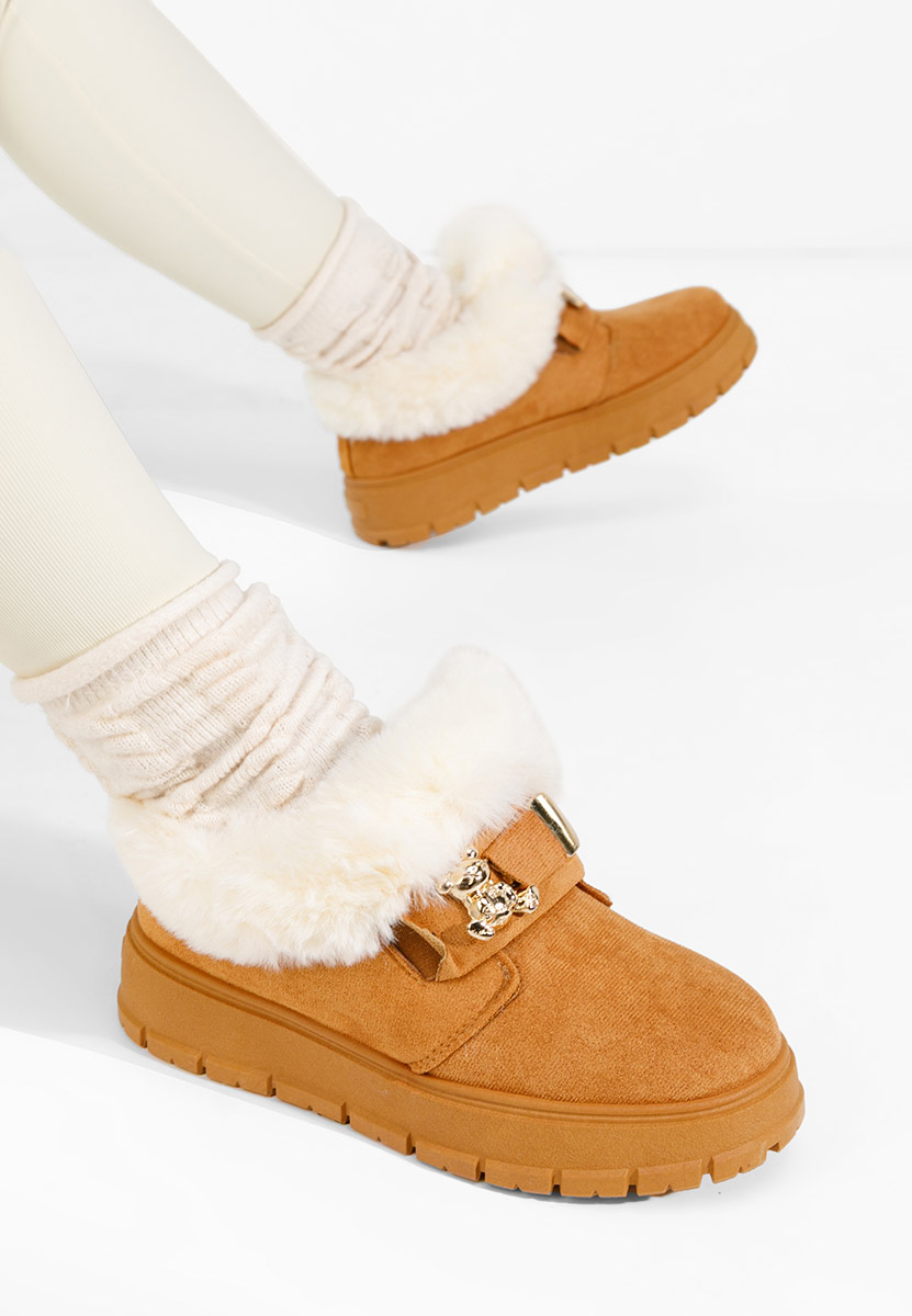 Дамско сабо Amilce камел