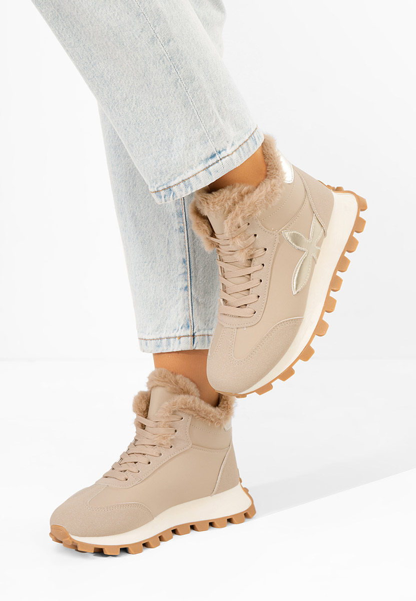 Дамски Зимни маратонки Ozia каки