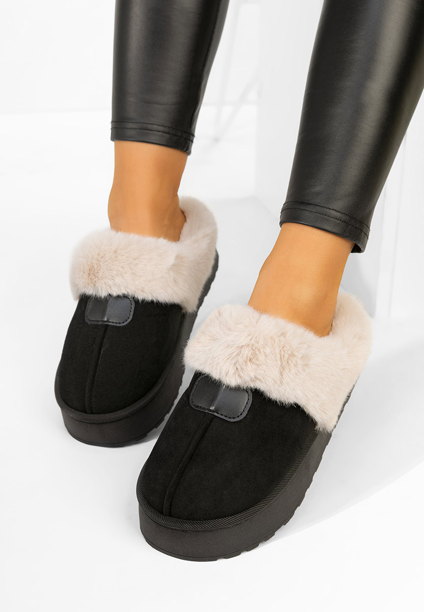 Дамско сабо Flufina черни