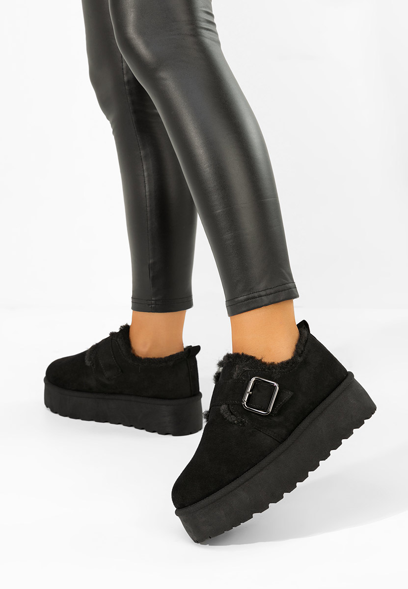 Зимни дамски Ботинки Suzie черен Зимни дамски Ботинки Suzie черен