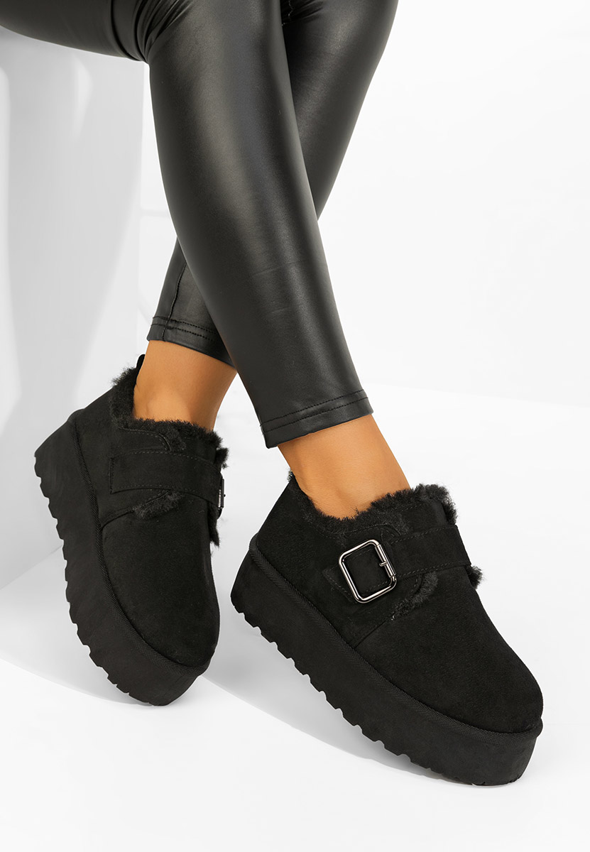 Зимни дамски Ботинки Suzie черен Зимни дамски Ботинки Suzie черен