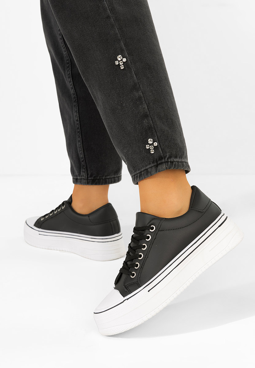 Дамски кецове Loleta V3 черни