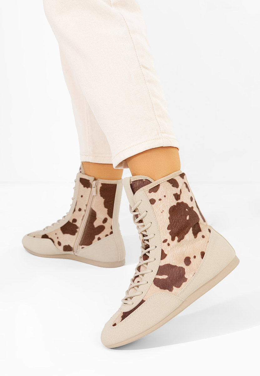 дамски кецове Rosira бежов