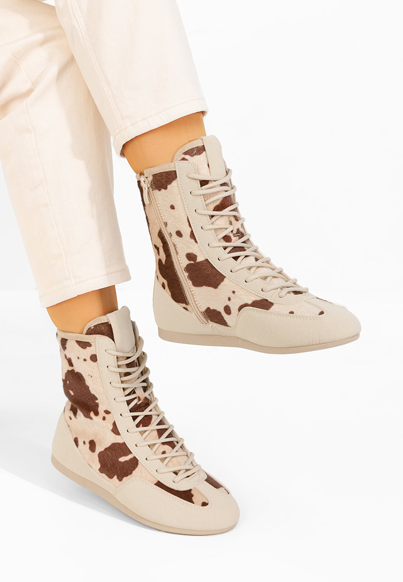 дамски кецове Rosira бежов