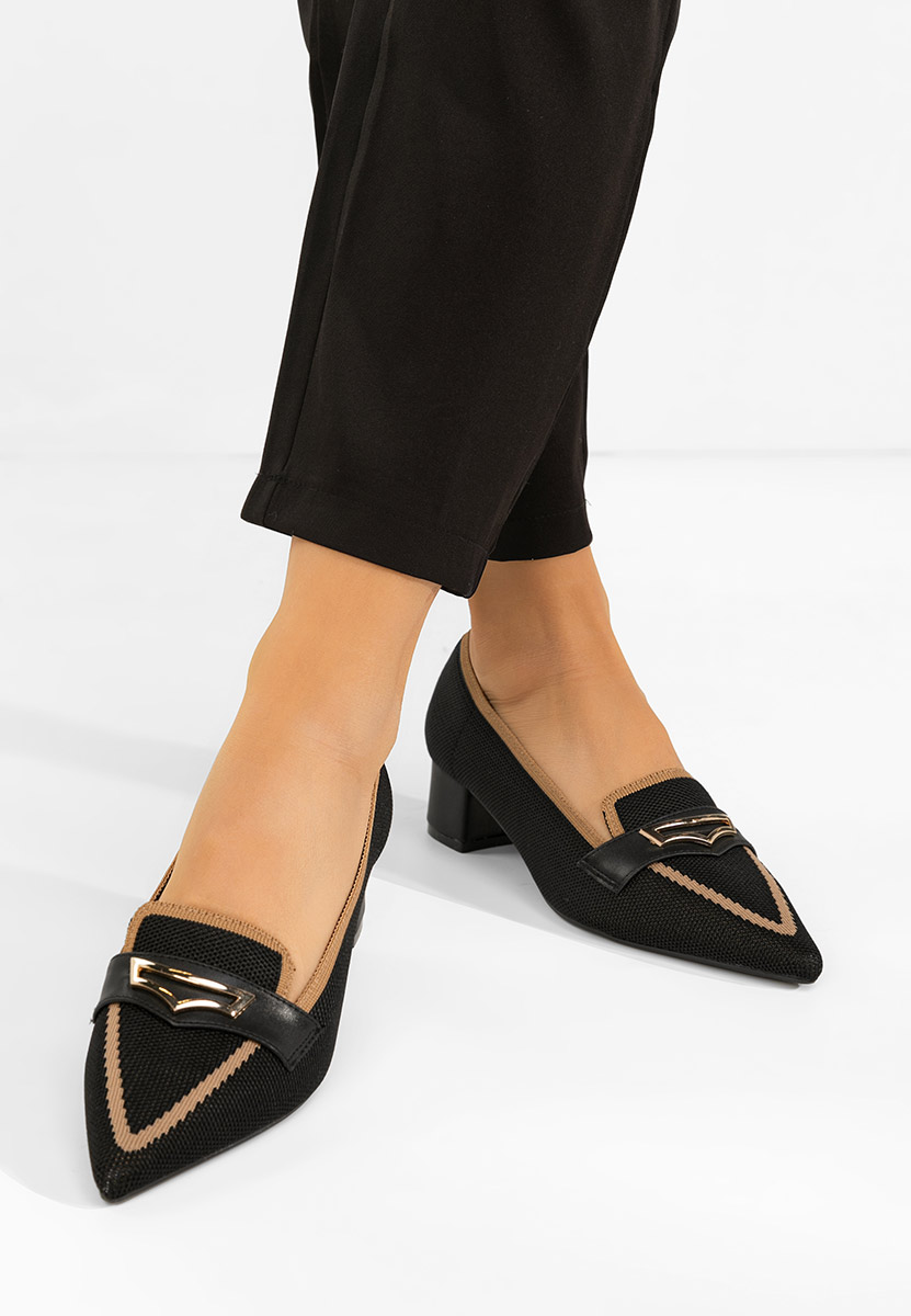 Oбувки на нисък ток Dianey черни