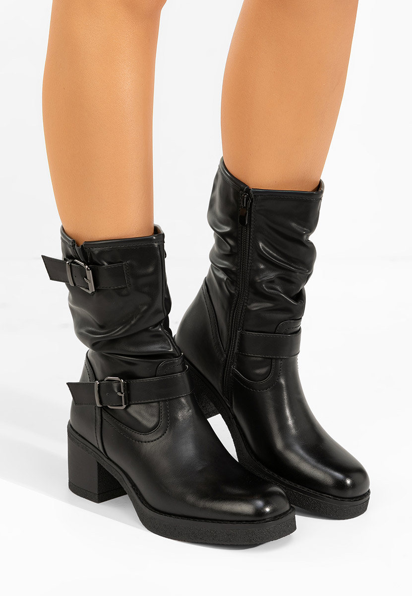 Дамски ботуши Stefiana черен Дамски ботуши Stefiana черен