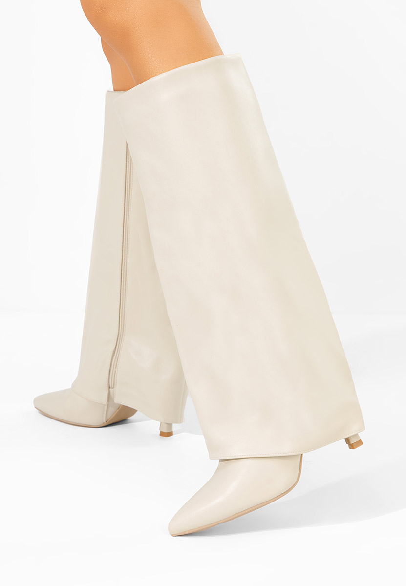 Чизми на ток Brynora бежов