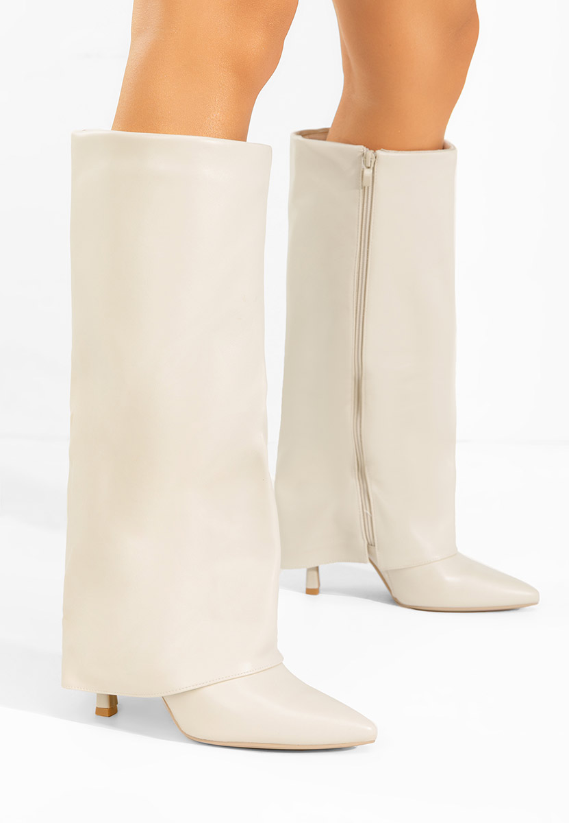 Чизми на ток Brynora бежов