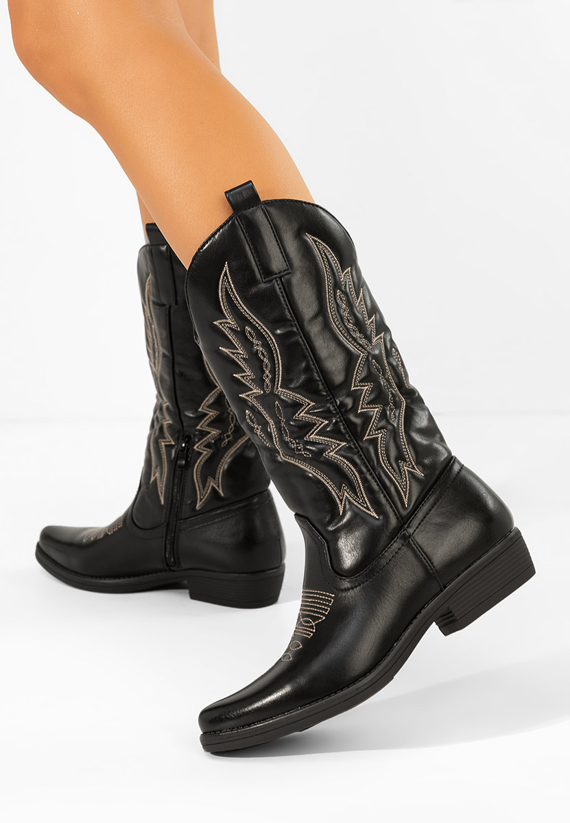 Каубойски ботуши Brisia черен