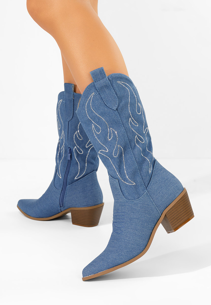 Каубойски ботуши Gevina деним