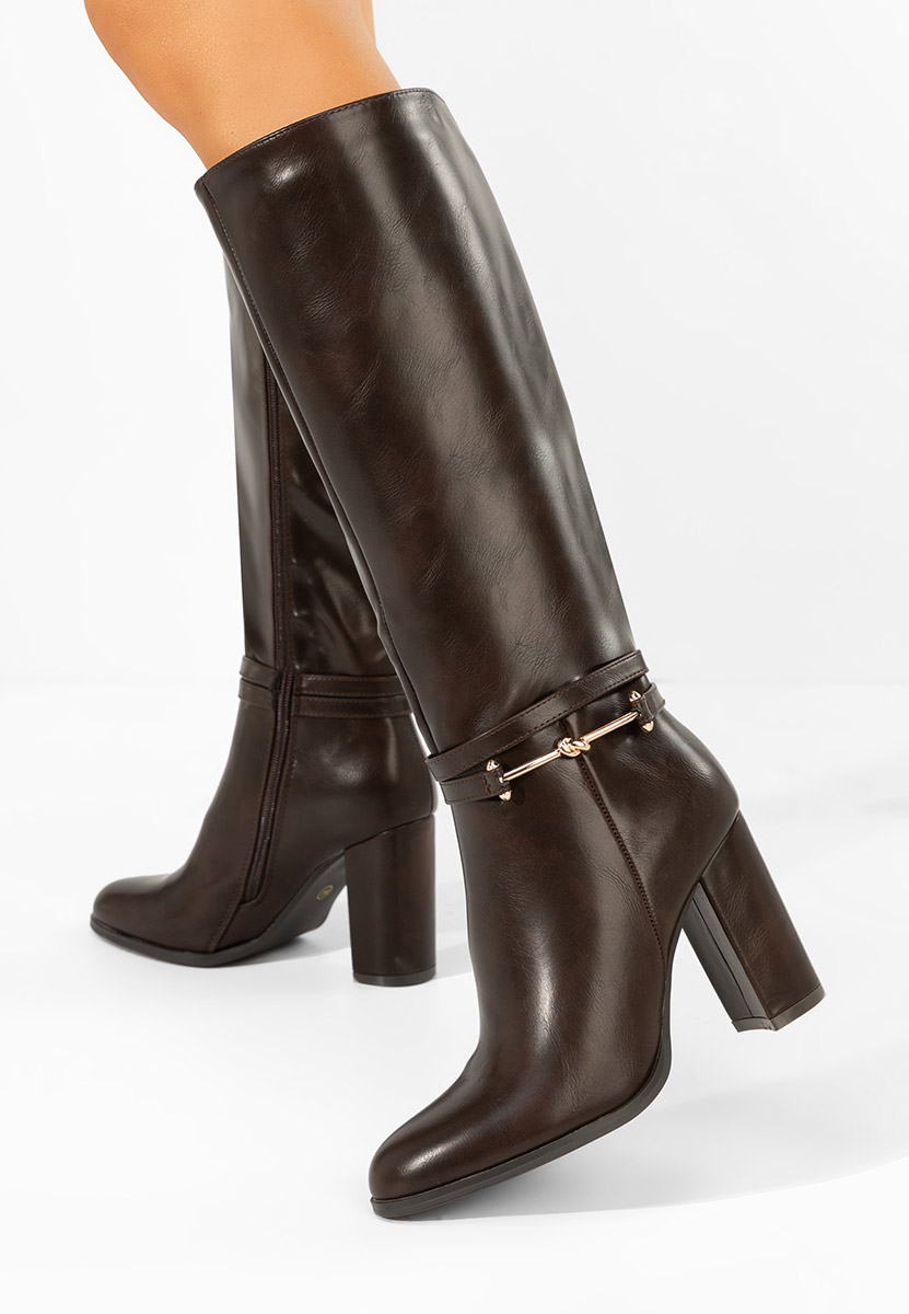 Чизми на ток Dresara кафяв