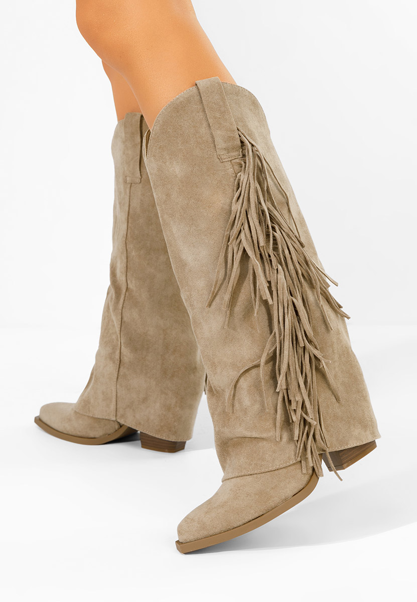 Каубойски ботуши Charlina каки