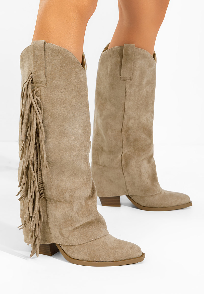 Каубойски ботуши Charlina каки