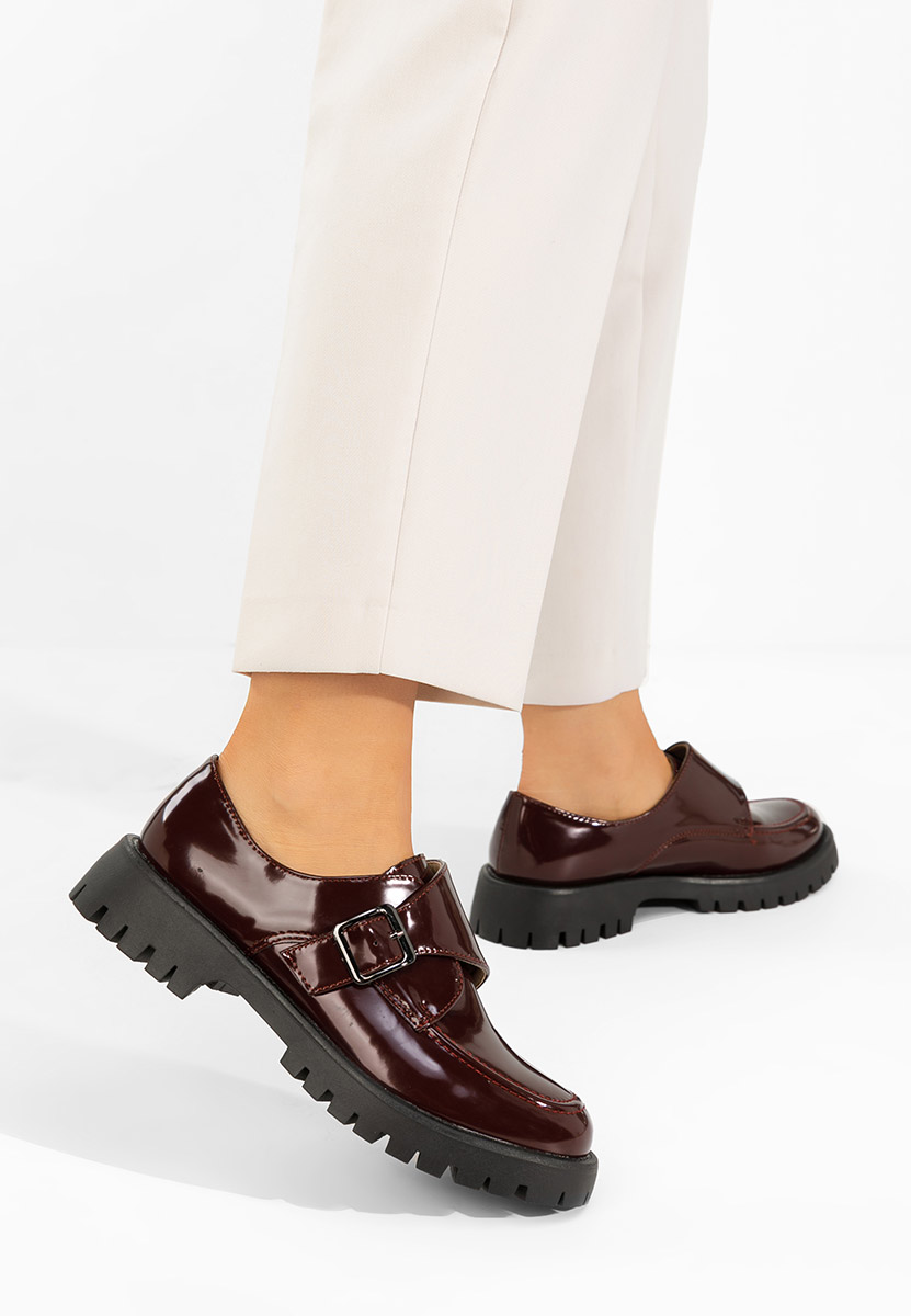 Ежедневни обувки Rafila Винено червено