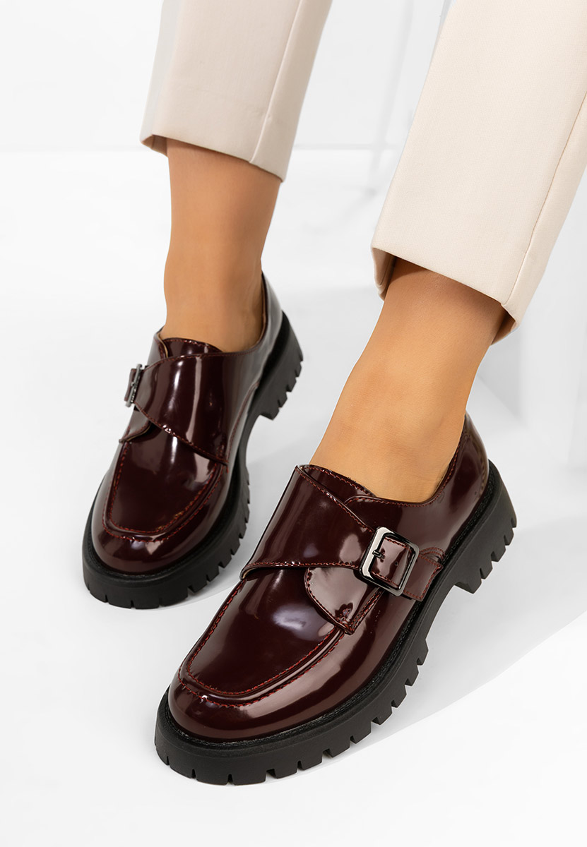 Ежедневни обувки Rafila Винено червено