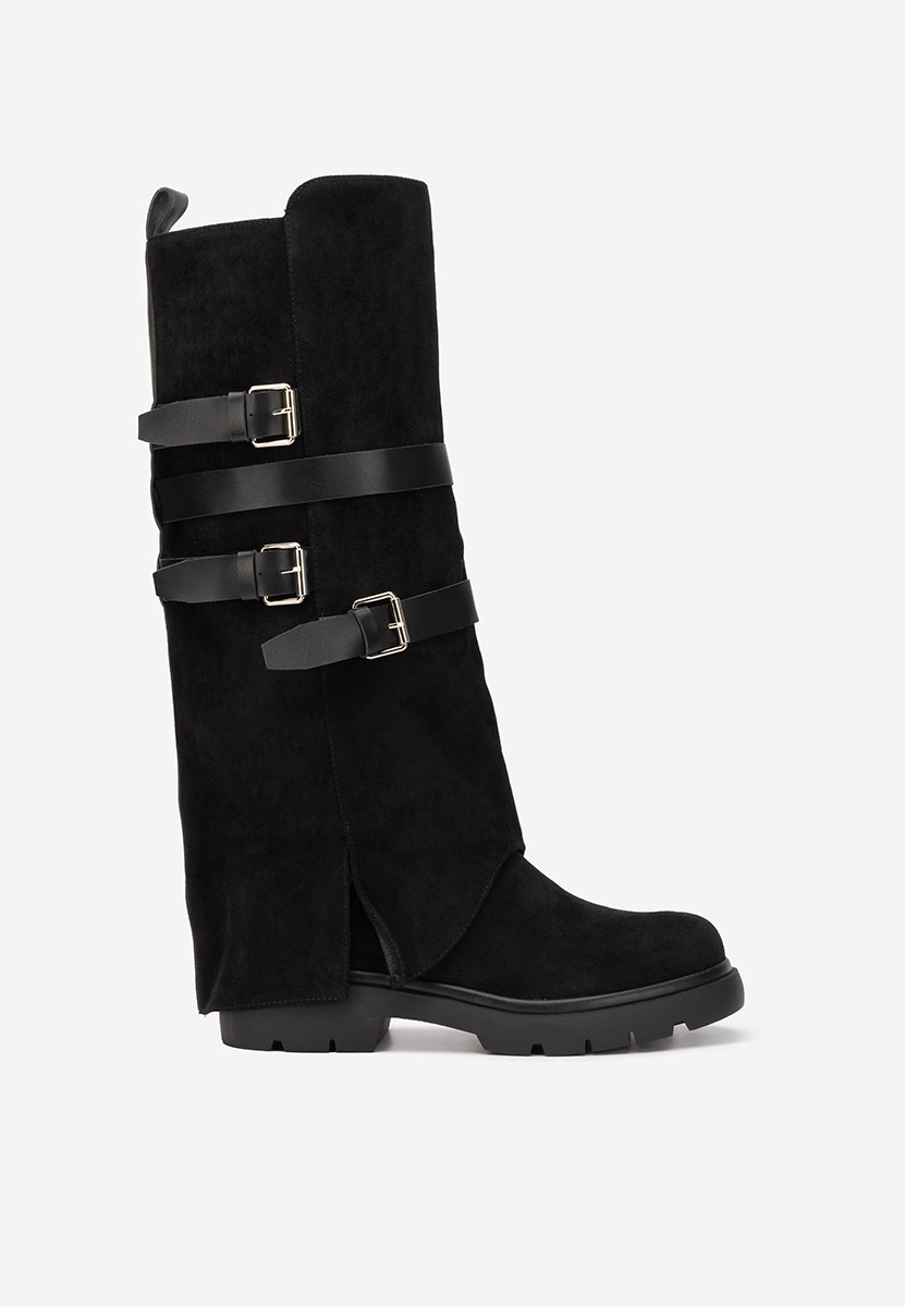 Дамски ботуши Rovira черен