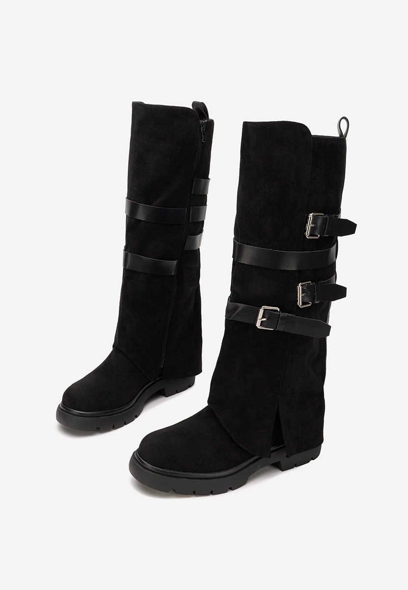 Дамски ботуши Rovira черен