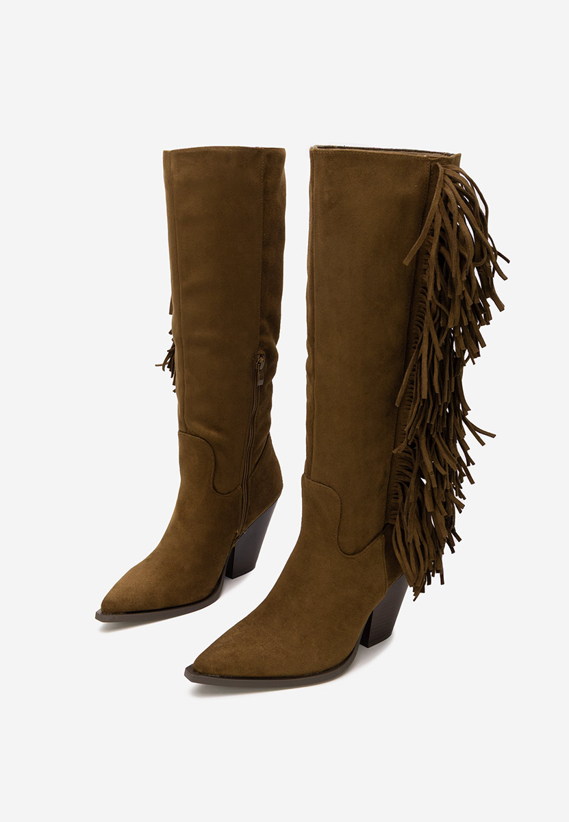 Чизми на ток Brania камел