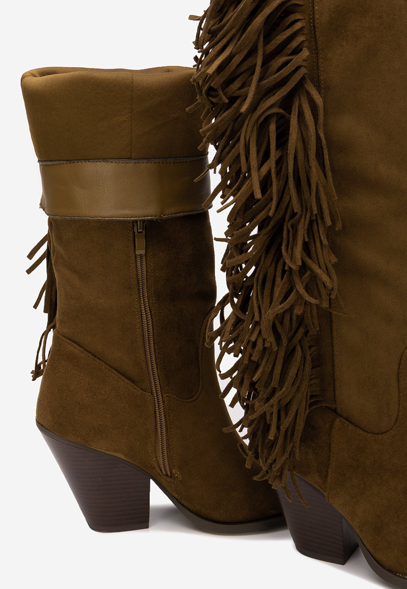 Чизми на ток Brania камел