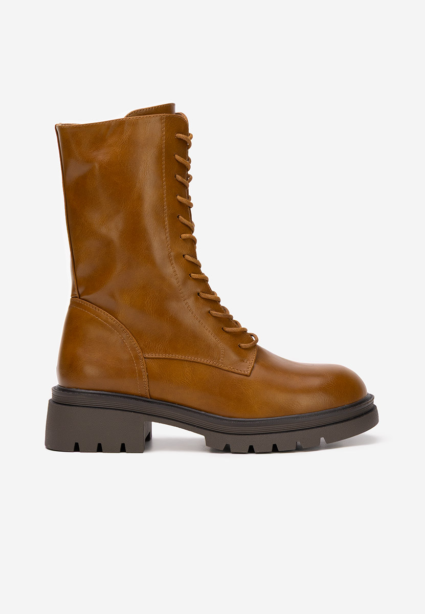 Дамски ботуши Olina камел