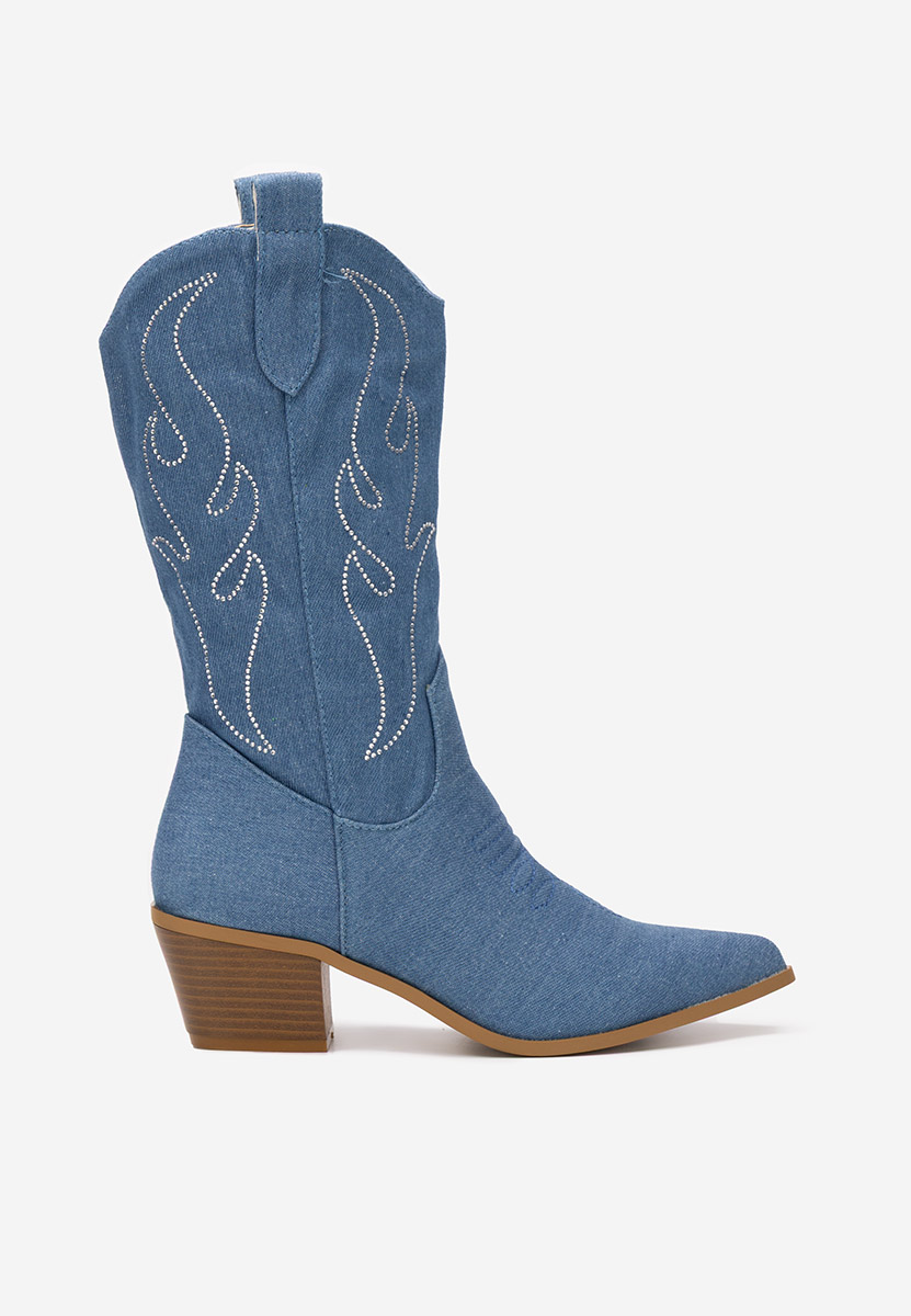 Каубойски ботуши Gevina деним