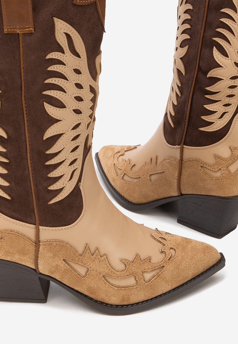 Каубойски ботуши Jasnira кафяв