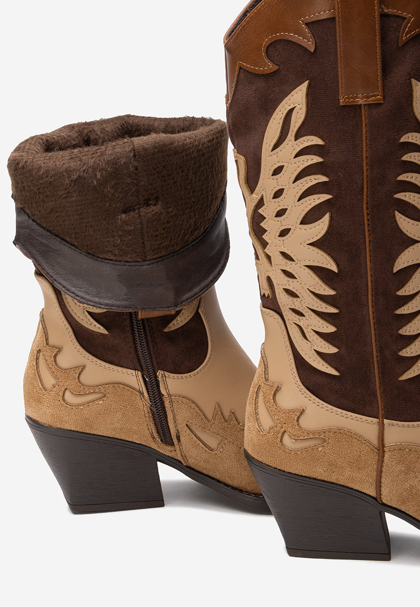 Каубойски ботуши Jasnira кафяв